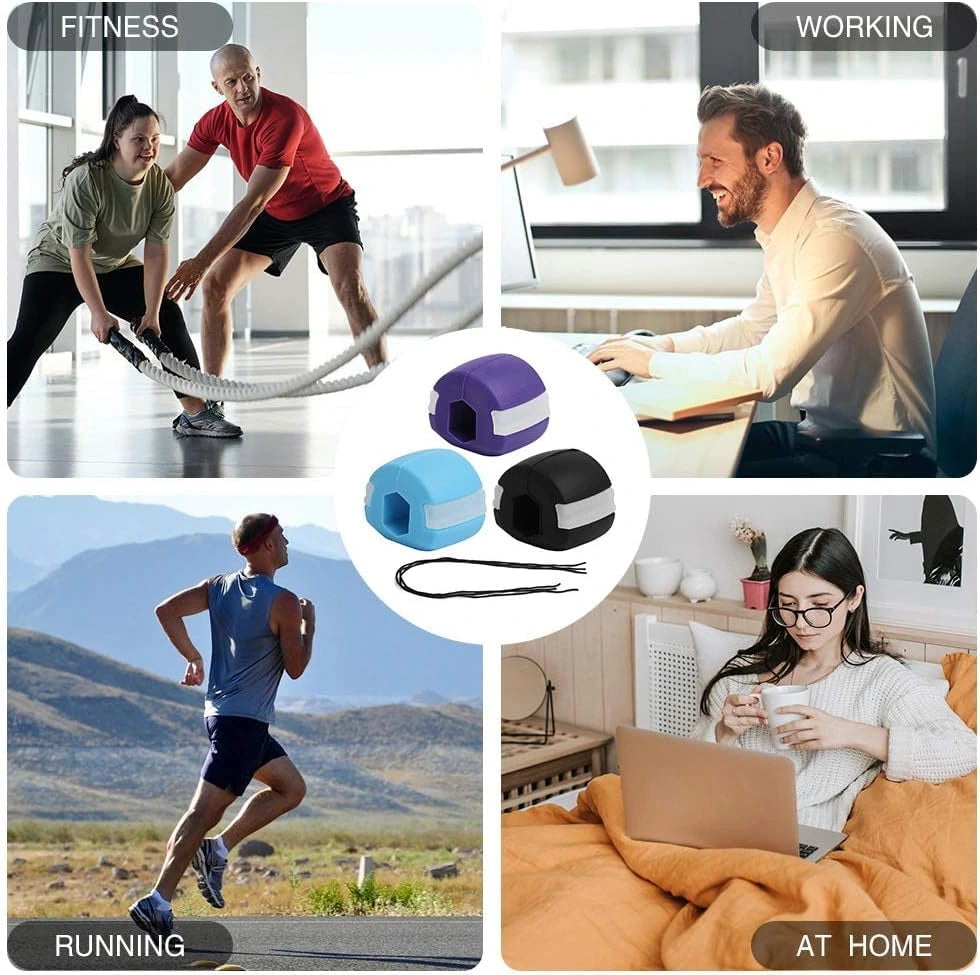 JawFit™ Jawline Exerciser Burns extra fat around chin & neck