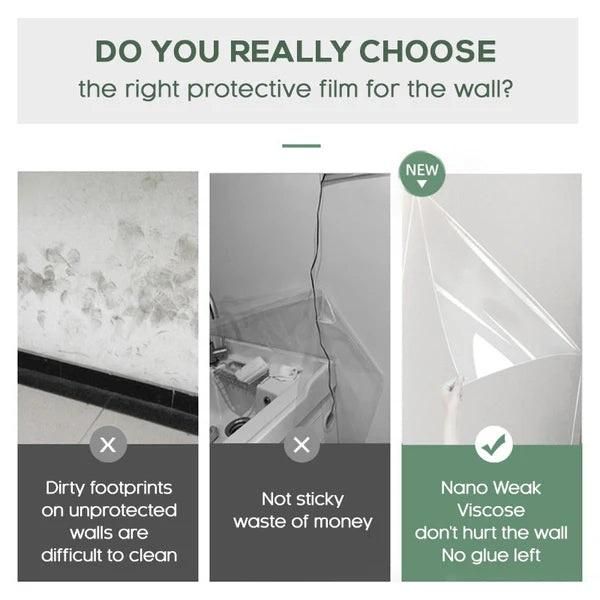 WallShield™  Transparent  Wall Protection Film (Buy 1 Get 1 Free Offer)