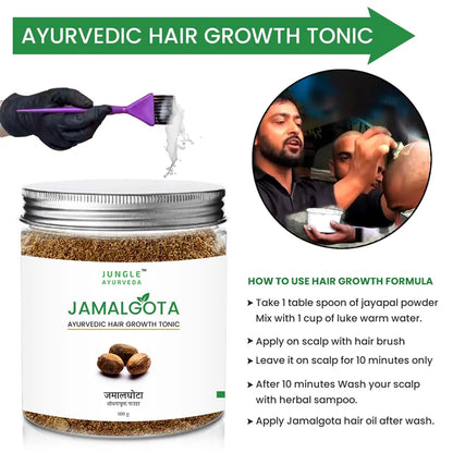 Jamalgota™ - Ayurvedic Hair Growth Powder - (Buy 1 Get 1 FREE🔥🔥)