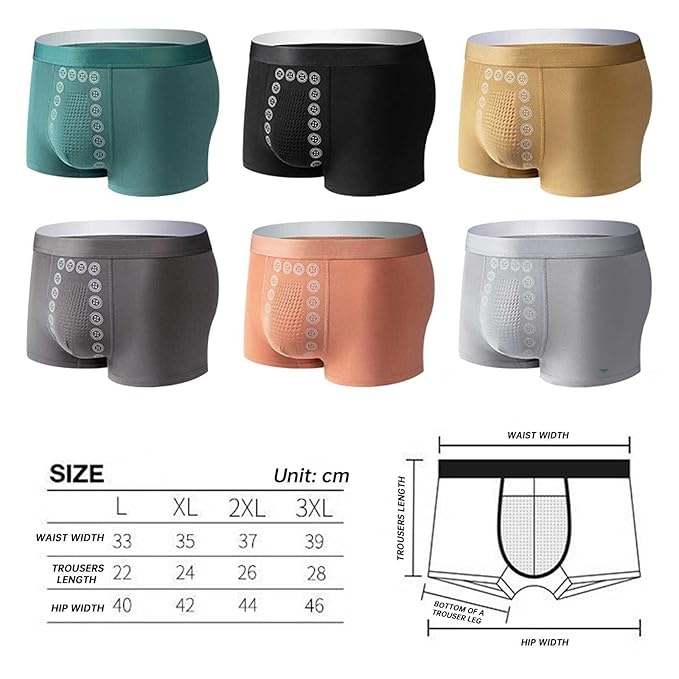 Men's Ice Silk Briefs Boxers _ Buy 1 Get 2 Free @ Just Rs.499/-