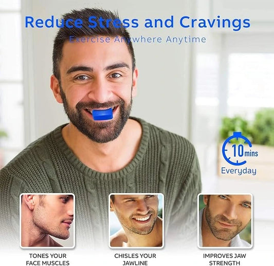 JawFit™ Jawline Exerciser Burns extra fat around chin & neck
