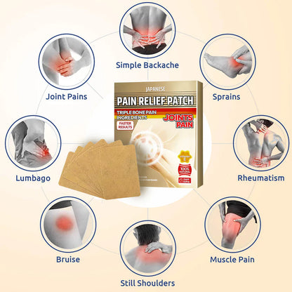 QuickRelief™ - Japanese Pain Relief Patch for Joint Pain (Buy 1 Get 1 Free 🔥🔥)