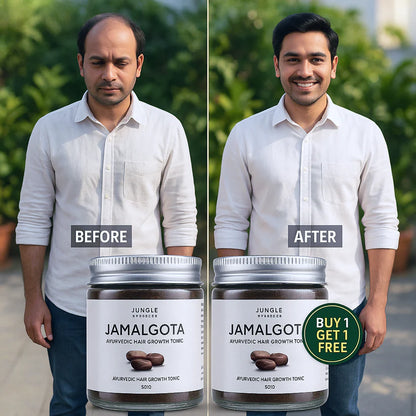 Jamalgota™ - Ayurvedic Hair Growth Powder - (Buy 1 Get 1 FREE🔥🔥)