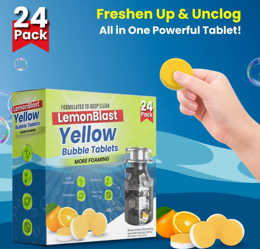 LemonBlast Yellow Bubble Tablets | 🔥FLAT 50% OFF SAVING🔥